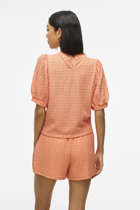 Vila viminera o-neck 2/4 top/tes